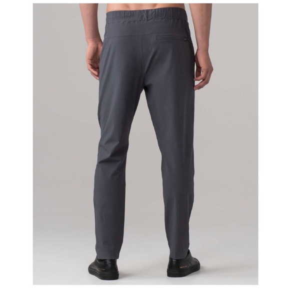 Lululemon Men’s Raised City Pant 31" Pull-On Grey Pants Size Small Style M5427S - Picture 3 of 16